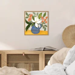 16" X 16" April Florals 11 By Marisa Anon Framed Canvas Wall Art - Amanti Art 9 16" X 16" April Florals 11 By Marisa Anon Framed Canvas Wall Art - Amanti Art -Decor Vista GUEST d230e54b 6fbb 4bc1 83e7 84558c2efc5b