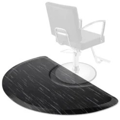 Saloniture Salon & Barber Shop Chair Anti-Fatigue Floor Mat - Black Semi Circle -Decor Vista GUEST d313eb2c 23dd 4733 b2d6 5b7f5f3c8fbe