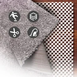 Nevlers Non-Slip Grip Pad For Rugs 4'x6' - White -Decor Vista GUEST d3550284 4287 4956 ac1a 1f7d89d6d7ea 3