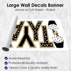 Big Dot Of Happiness Adult Happy Birthday - Gold - Peel And Stick Birthday Party Large Banner Wall Decals - Happy Birthday 11 Big Dot Of Happiness Adult Happy Birthday - Gold - Peel And Stick Birthday Party Large Banner Wall Decals - Happy Birthday -Decor Vista GUEST d5aa8e05 8390 4d58 a938 1a2b599885da