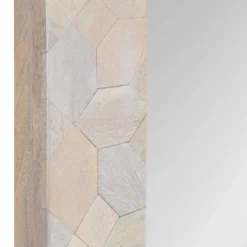 29" X 29" Okeefe Framed Decorative Wall Mirror White - Kate & Laurel All Things Decor -Decor Vista GUEST d5b60e51 9f80 4bd4 9eb5 b86947f43e3b