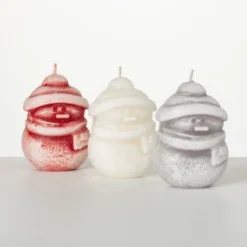 3.25"H Sullivans Jolly Snowman Candle Trio; Multicolored 7 3.25"H Sullivans Jolly Snowman Candle Trio; Multicolored -Decor Vista GUEST d5c0343d 9ffd 42fb 8a7c da73cecf9e44