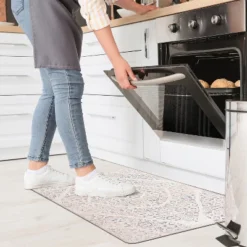 World Rug Gallery Distressed Boho Anti-Fatigue Standing Mat -Decor Vista GUEST d6923367 0c1a 4b1b 8b22 dd8554170fd5