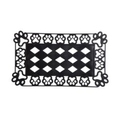 Evergreen Indoor Outdoor Doormat Bundle Set Of 4 - Frame And 3 Welcome Paw Print Pet Inserts -Decor Vista GUEST d75a466e fa10 424b 9949 46738a049f9e