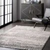 Nuloom Lira Solid 4x6 Indoor Area Rug For Living Room Bedroom Dining Room Kitchen, Grey/Ivory -Decor Vista GUEST d8434267 df93 47b7 ba09 69374c9806bd