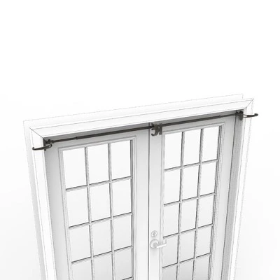 Northlight Adjustable Christmas Garland Hanger For Double Door Frames 8 Northlight Adjustable Christmas Garland Hanger For Double Door Frames - Image 6