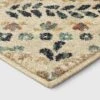 7'x10' Oxon Floral Mosaic Woven Area Rug Beige - Threshold™ -Decor Vista GUEST da4d6a14 a3ba 433a bf08 a175e6c01f3f