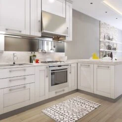 World Rug Gallery Distressed Bohemian Anti Fatigue Standing Mat -Decor Vista GUEST db49cfff f496 4c0d a7de d1e618505e4a