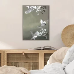 18" X 24" Bird 4 By Design Fabrikken Framed Canvas Wall Art - Amanti Art -Decor Vista GUEST db6778b6 e46c 41bd 9267 9a33e9862287