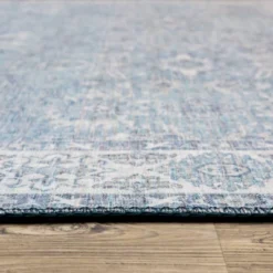 Marcel Persian Style Inspired Traditional Area Rug Blue/Gray - Captiv8e Designs -Decor Vista GUEST db76c657 a5d3 4558 a679 aea7f8044c18