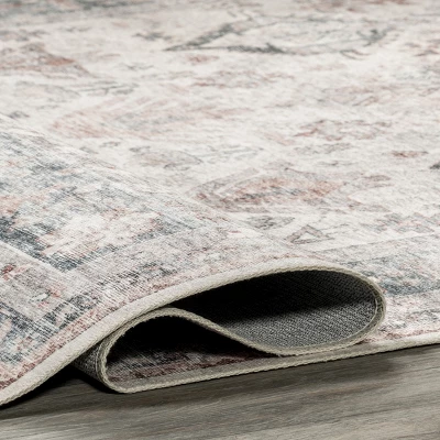 NuLOOM Bex Faded Stain-Resistant Machine Washable Area Rug 5 NuLOOM Bex Faded Stain-Resistant Machine Washable Area Rug - Image 3