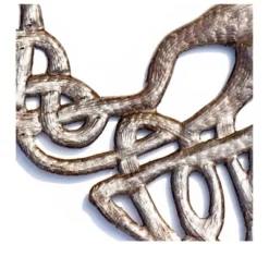 Global Crafts Celtic Tree Of Life Haitian Steel Drum Wall Art