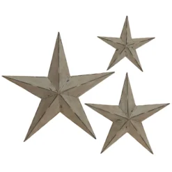 Set Of 3 Metal Stars Indoor Outdoor Wall Decors - Olivia & May 19 Set Of 3 Metal Stars Indoor Outdoor Wall Decors - Olivia & May -Decor Vista GUEST decee3c0 b416 4fa7 a2cb 8a0793a3386a