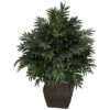Nearly Natural 43-in Triple Bamboo Palm W/Decorative Planter Silk Plant -Decor Vista GUEST df2192ad 3fcd 4e98 bb98 5871577738ba