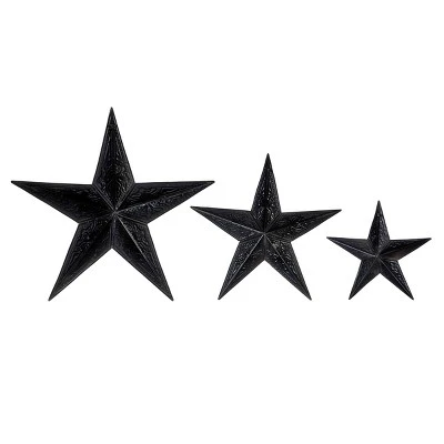 Set Of 3 Metal Stars Indoor Outdoor Wall Decors - Olivia & May 9 Set Of 3 Metal Stars Indoor Outdoor Wall Decors - Olivia & May - Image 7