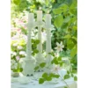 Northlight LED Lighted Pillar Candles In Garden Canvas Wall Art 15.75" X 11.75" -Decor Vista GUEST e211fe9b 4222 46fc 91e7 fb41373e080f