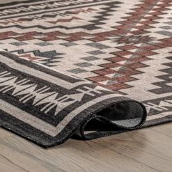 NuLOOM Leighton Machine Washable Southwestern Medallion Area Rug -Decor Vista GUEST e2ce2eda 963b 4433 a14a dabca283f171