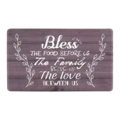 World Rug Gallery Bless Anti-Fatigue Standing Mat -Decor Vista GUEST e35baa2c e086 4c1a 8223 a253d2e84d24