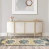Distressed Medallion Traditional Border Indoor Area Rug Or Runner Rug By Blue Nile Mills -Decor Vista GUEST e4ee9485 3ac8 46e9 9085 4927ad7322b2