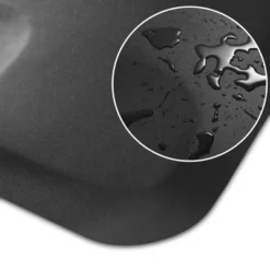 Saloniture Salon & Barber Shop Chair Anti-Fatigue Floor Mat - Black Semi Circle -Decor Vista GUEST e553ecd1 68c5 47cf 8eb4 b229eae5eda9