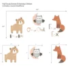Bedtime Originals Animal Alphabet Beige/Gray Bear/Owl/Fox Woodland Wall Decals -Decor Vista GUEST e7808dc9 5b5f 4ab8 a41c 82cd24901c08