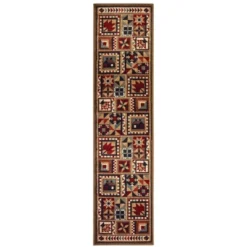 Weston Farmhouse Lodge Area Rug Brown - Captiv8e Designs -Decor Vista GUEST e9807041 5637 4a58 9696 bcc45275d3f2