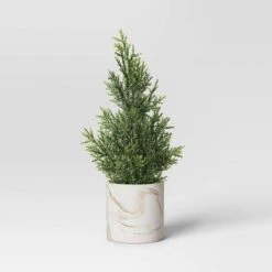 Artificial Plant Shimmer Pine Tree - Threshold™ -Decor Vista GUEST e9f4efc5 b785 4c24 8727 55222af826a7