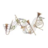 Metal Musical Notes Wall Decor With Trumpets Brown - Olivia & May -Decor Vista GUEST ea87a655 859c 4251 8e4f 9803597afaae