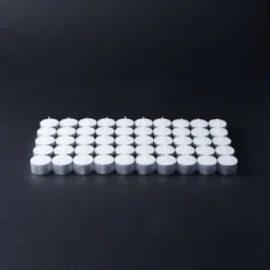 Tagltd Unscented Metal Cup Tea Light Candles 50 Pack Burn Time 8hr For Home Decor Parties Wedding Events Outdoor Indoor -Decor Vista GUEST eab1bdd9 60d7 4a7c a83a 93d1bf42cfd2