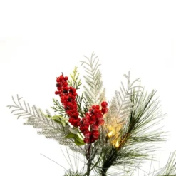 Vickerman Frosted Red Garlands -Decor Vista GUEST ec180419 3680 4fdc a7a0 7db804737dd6