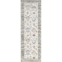 NuLOOM Bex Faded Stain-Resistant Machine Washable Area Rug 25 NuLOOM Bex Faded Stain-Resistant Machine Washable Area Rug -Decor Vista GUEST ec2a934d 814c 41a3 950a 57420557a2ae