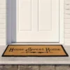 Northlight Natural Coir Rectangular "Home Sweet Home" Doormat 16" X 48" -Decor Vista GUEST ec46b874 13b5 423e 8080 e055e73dbf59