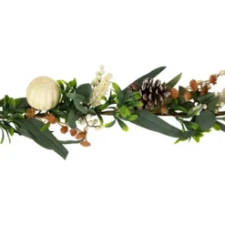 Northlight 5' X 6" Green Gourds And Foliage Artificial Fall Harvest Garland - Unlit -Decor Vista GUEST ef3e8938 67ba 46eb acdc 823e9dc107eb