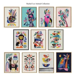 18" X 24" Sylvie Snail Framed Canvas Wall Art By Rachel Lee Gray - Kate And Laurel -Decor Vista GUEST ef6ae936 ba69 4a0c 8cef cf36cb9f2fab