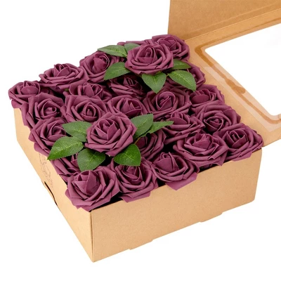 RCZ Décor Artificial Foam Roses For Decoration, Attractive Fake Flowers For DIY Wedding Centerpieces, Includes: 50 Roses With Stems And 20 Leaves 16 RCZ Décor Artificial Foam Roses For Decoration, Attractive Fake Flowers For DIY Wedding Centerpieces, Includes: 50 Roses With Stems And 20 Leaves - Image 14