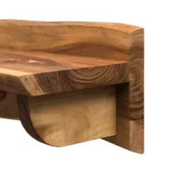 Alpine Live Edge Wood Mantel Shelf Natural Brown - Alaterre Furniture -Decor Vista GUEST f1845993 03a2 4e36 a6c0 d7653e90060e