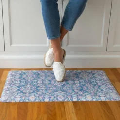 Kilim Anti-Fatigue Comfort Long Floor Mat Blue - Brewster -Decor Vista GUEST f2d3f79b 08c8 4bf2 b569 5373ab05d8db