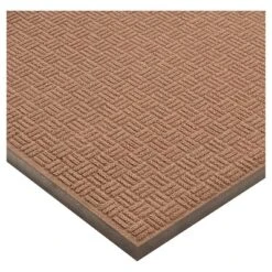 2'x3' Solid Doormat Brown/Black - HomeTrax -Decor Vista GUEST f317bfed 2ef0 4734 8057 ca87e392c5b2