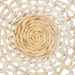 Set Of 3 Seagrass Plate Handmade Woven Basket Wall Decors Cream - Olivia & May -Decor Vista GUEST f4700d7f f9c7 41a7 af78 4c5d0f02a1d2