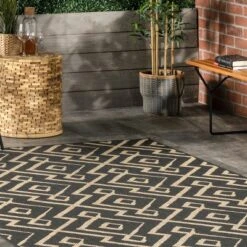 NuLOOM Sammi Geometric Trellis Indoor And Outdoor Patio Area Rug -Decor Vista GUEST f4d66057 e268 42c3 bcc9 4dc5e3fad07c
