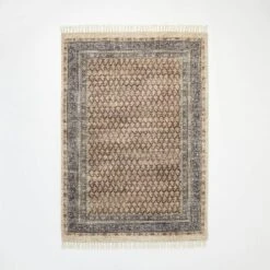 Persian Printed Paisley Style Rug Navy - Threshold™ Designed With Studio McGee™ -Decor Vista GUEST f50d2252 b055 4817 8bb4 936b6ad8654e