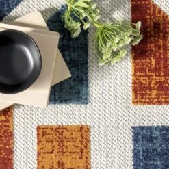 NuLOOM Alexia Contemporary Geometric Indoor/Outdoor Patio Area Rug -Decor Vista GUEST f5d68c9a 4c10 426e ad8d e226c8972ec9