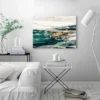 Americanflat Teal Version Delighted Teal Version By Pi Creative Art Wrapped Canvas -Decor Vista GUEST f60c18f7 fc1d 4678 ba2e 476931408c76