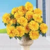 Collections Etc Artificial Multicolor Zinnia Bushes Stakes - Set Of 3 -Decor Vista GUEST f92775d1 cc55 431d b92b 0cbc2ef3b857