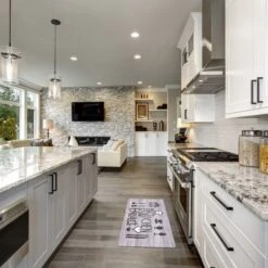 World Rug Gallery 'Kitchen Is The Heart Of The Home' Anti-fatigue Mat -Decor Vista GUEST fa53efbe fc11 488b 86ab 57413957f47a