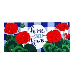 Evergreen Indoor Outdoor Doormat Bundle Set Of 5 - Frame And 4 Welcome Seasonal Inserts Floral Red Truck Snowman -Decor Vista GUEST ffc8798c 4ab9 4211 885b b4fc85773e82