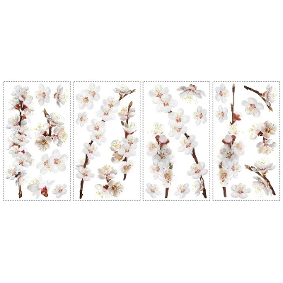 DOGWOOD BRANCH Peel And Stick Wall Decal White - ROOMMATES 5 DOGWOOD BRANCH Peel And Stick Wall Decal White - ROOMMATES - Image 3